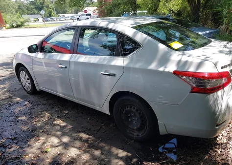 2014 Nissan Sentra S from USA, damaged, VIN 3N1AB7AP8EL682996